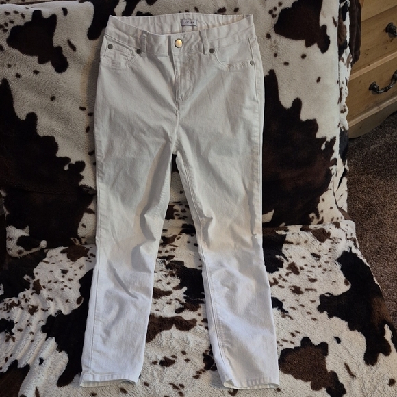 Lascana Denim - LASCANA White Skinny Jeans with Classic Fit